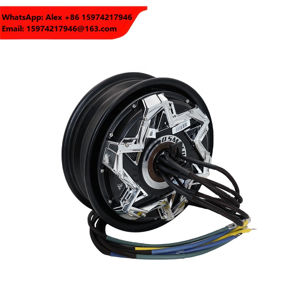 12000W Electric Motorcycle Hub Motor - Motor QS 12x3.5 Inci QS260 70H
