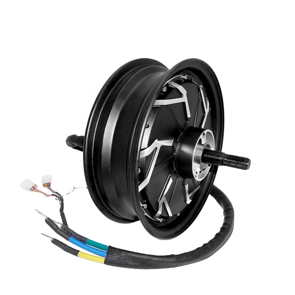 12000W Electric Motorcycle Hub Motor - Motor QS 12000W 12x3.5inch QS260 70H