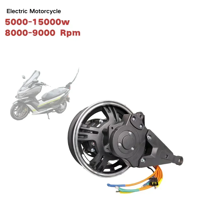 12000W Electric Motorcycle Hub Motor - Kit Konversi Motor Hub Roda Belakang
