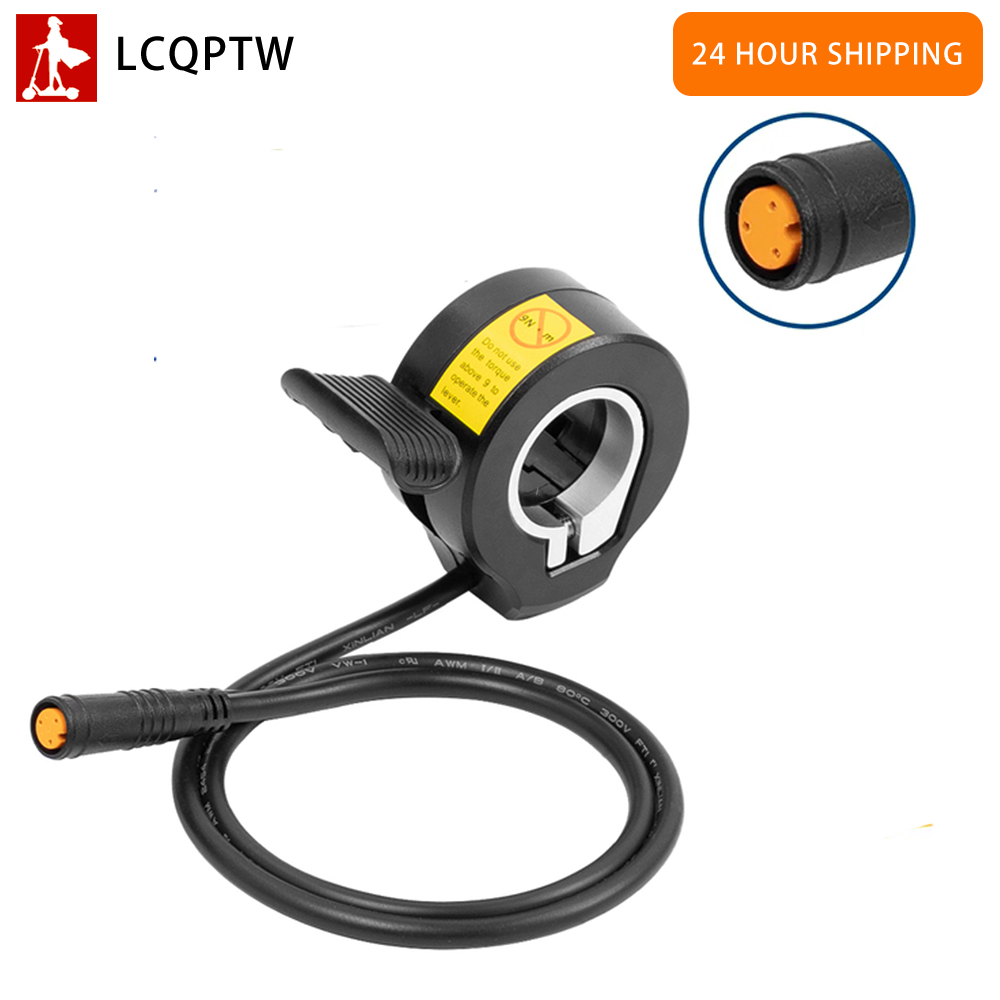 Mid Drive Conversion Kit 1000W - 130X Ebike Throttle jempol, untuk Bafang