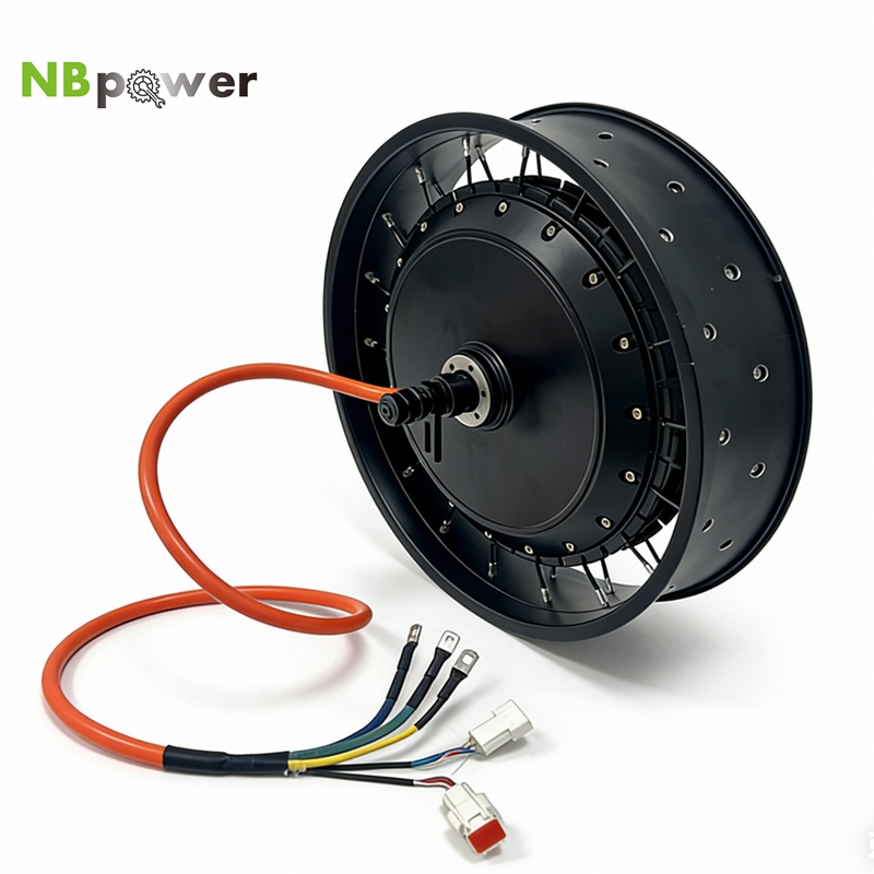 72V 8000W Brushless Hub Motor - Motor Roda Sepeda Listrik NBpower/QS 273