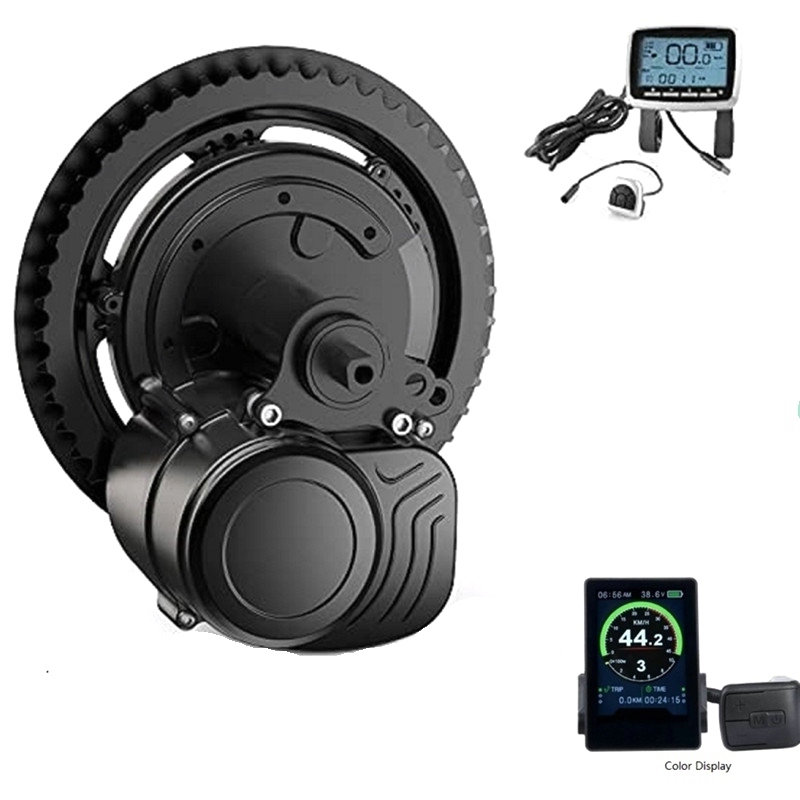 High Torque Brushless Mid Motor Kit - Tongsheng TSDZ2B BB 120mm 100mm panjang