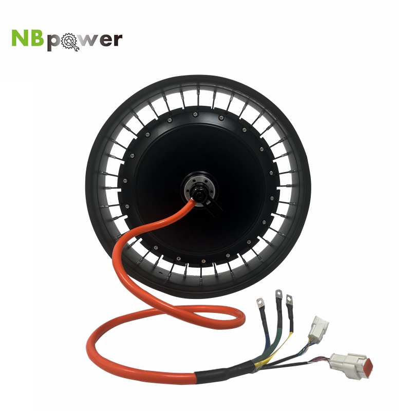 72V 8000W Brushless Hub Motor - Motor Roda Sepeda Listrik NBpower/QS273 40H