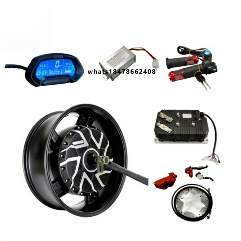 Motor Listrik Kelly QSKLS72601 - 12000W Electric Motorcycle Hub Motor ulasan dan harga