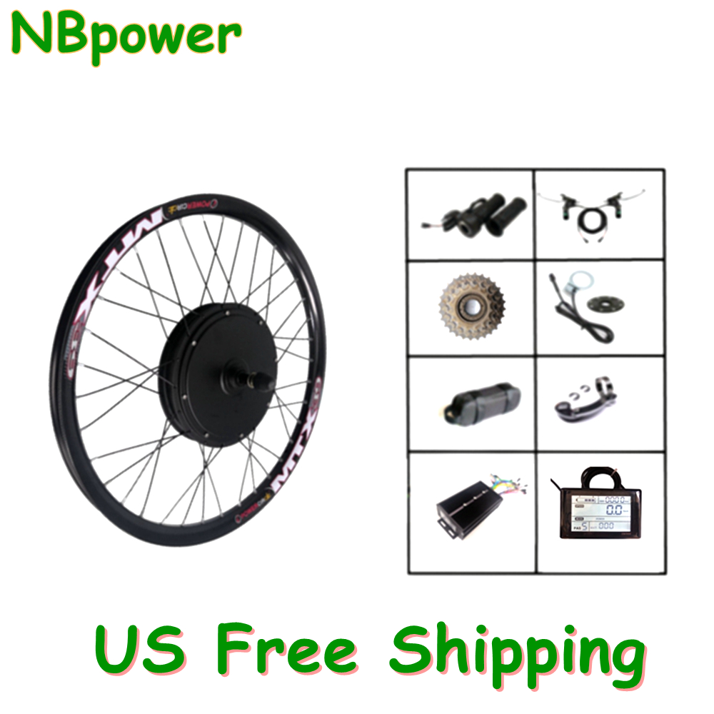 Hub elektrik sepeda Motor 72v  - Dual Motor Ebike Kit 2000W ulasan dan harga