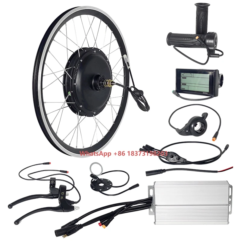 Kit Konversi Sepeda Motor List - 12000W Electric Motorcycle Hub Motor ulasan dan harga