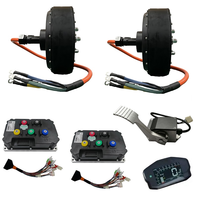 QS Motor 273 Dual 8000W Brushl - 72V 8000W Brushless Hub Motor ulasan dan harga