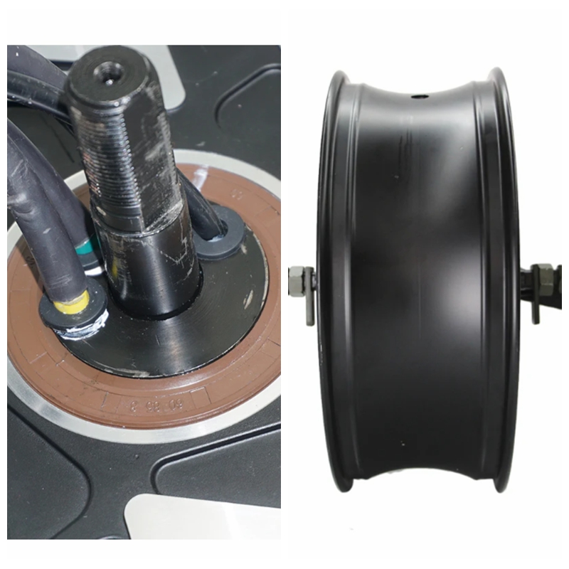 Motor QS 12000W 17X6.0 Inci V4 - 12000W Electric Motorcycle Hub Motor ulasan dan harga