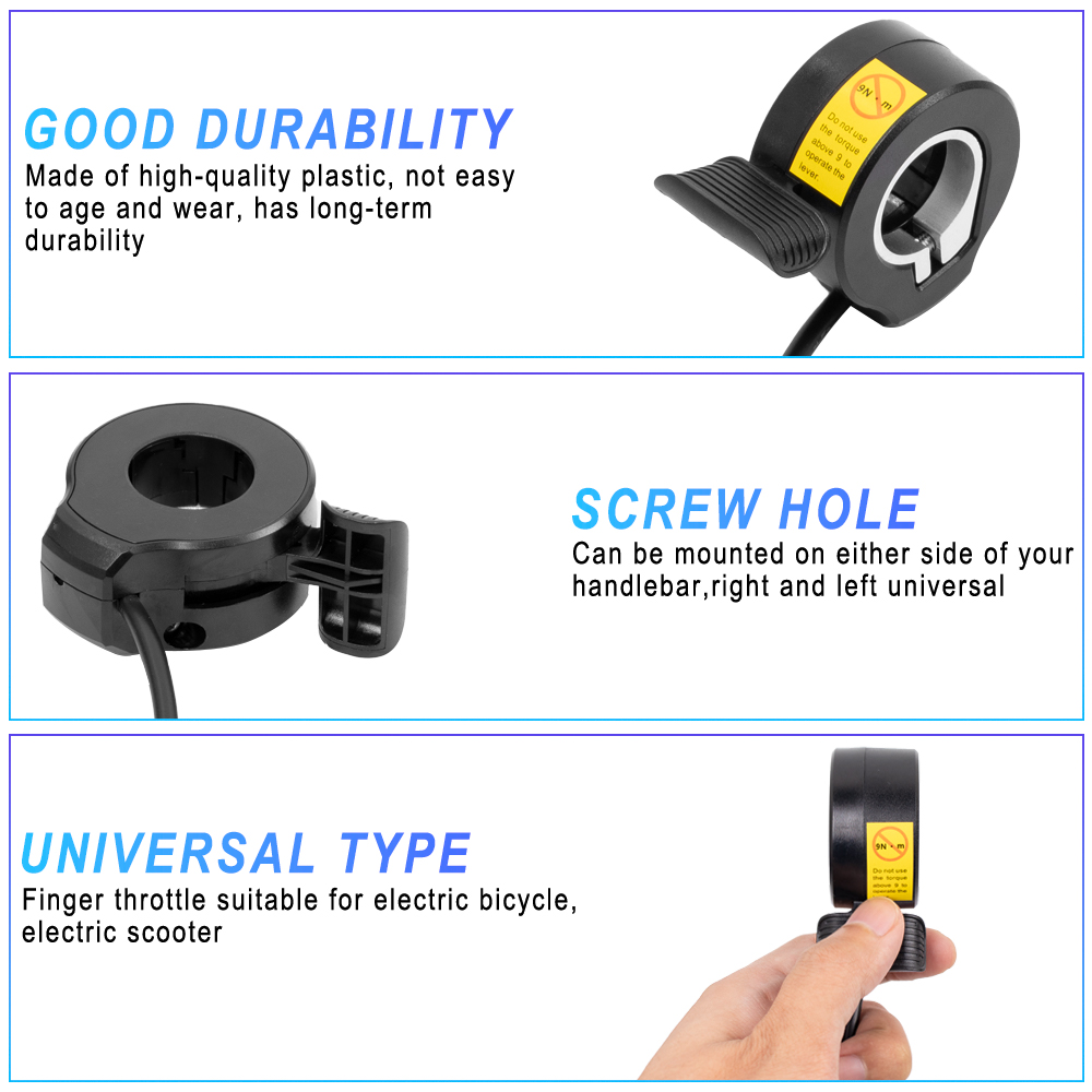 130X Ebike Throttle jempol, un - Mid Drive Conversion Kit 1000W ulasan dan harga