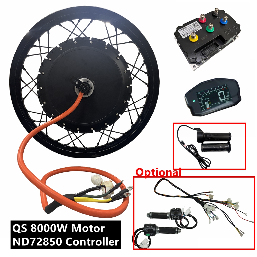 Kit Sepeda Listrik NBpower/QS2 - 72V 8000W Brushless Hub Motor ulasan dan harga