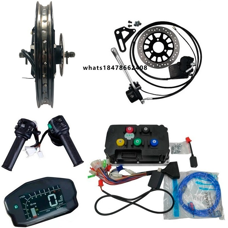 Kit Konversi Motor Hub Tanpa S - 72V 8000W Brushless Hub Motor ulasan dan harga