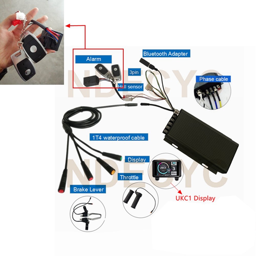 QS205 V3 48-72V 5000W 3.5T/5T  - 5000W Hub Motor Kit 72V ulasan dan harga